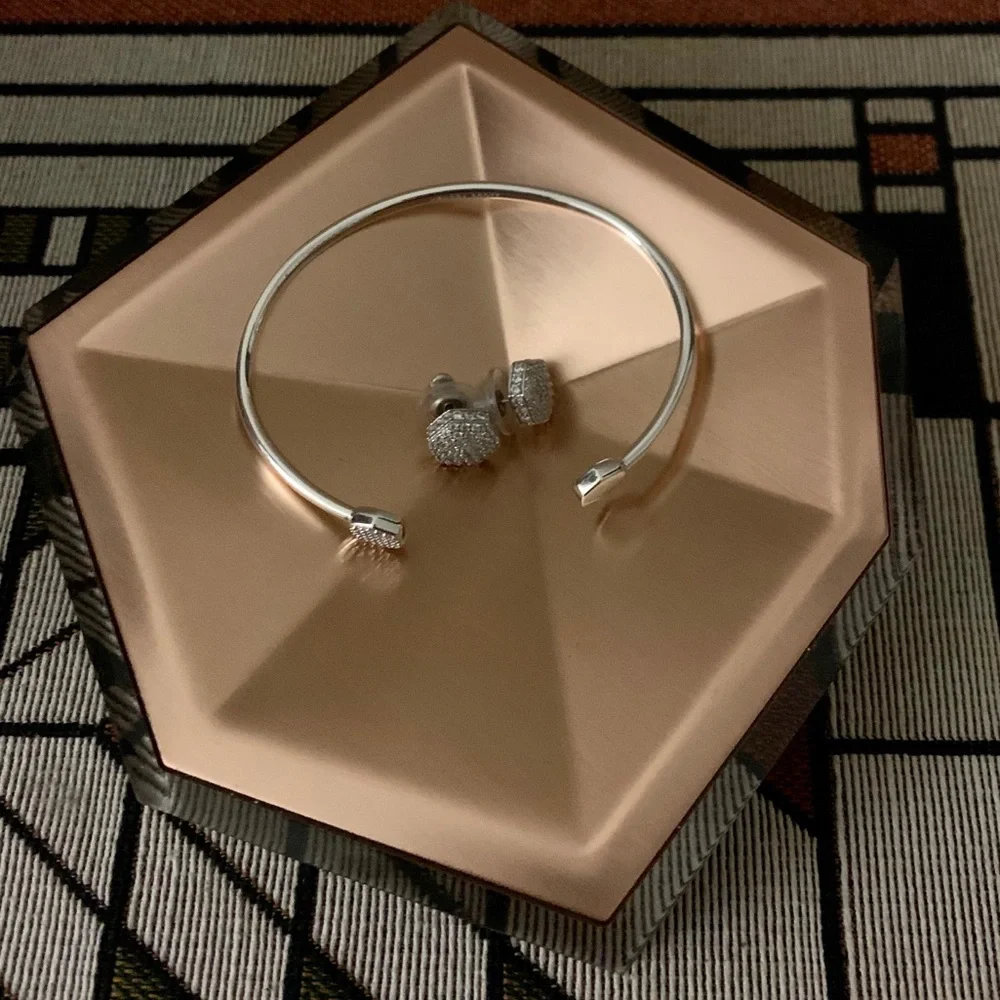 Kendra Scott 14K Rose Gold Plated Faceted RingDish